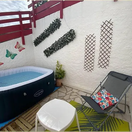 T1 Bis Charmant A Bidart, 2 Pers, 900M Plage, Terrasse Et Spa, Quartier Calme - Fr-1-495-137 Exterior foto