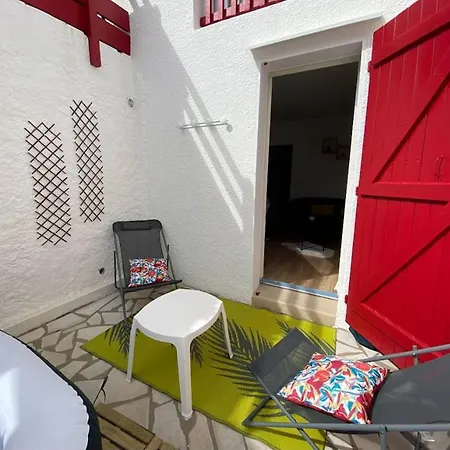 T1 Bis Charmant A Bidart, 2 Pers, 900M Plage, Terrasse Et Spa, Quartier Calme - Fr-1-495-137 Exterior foto