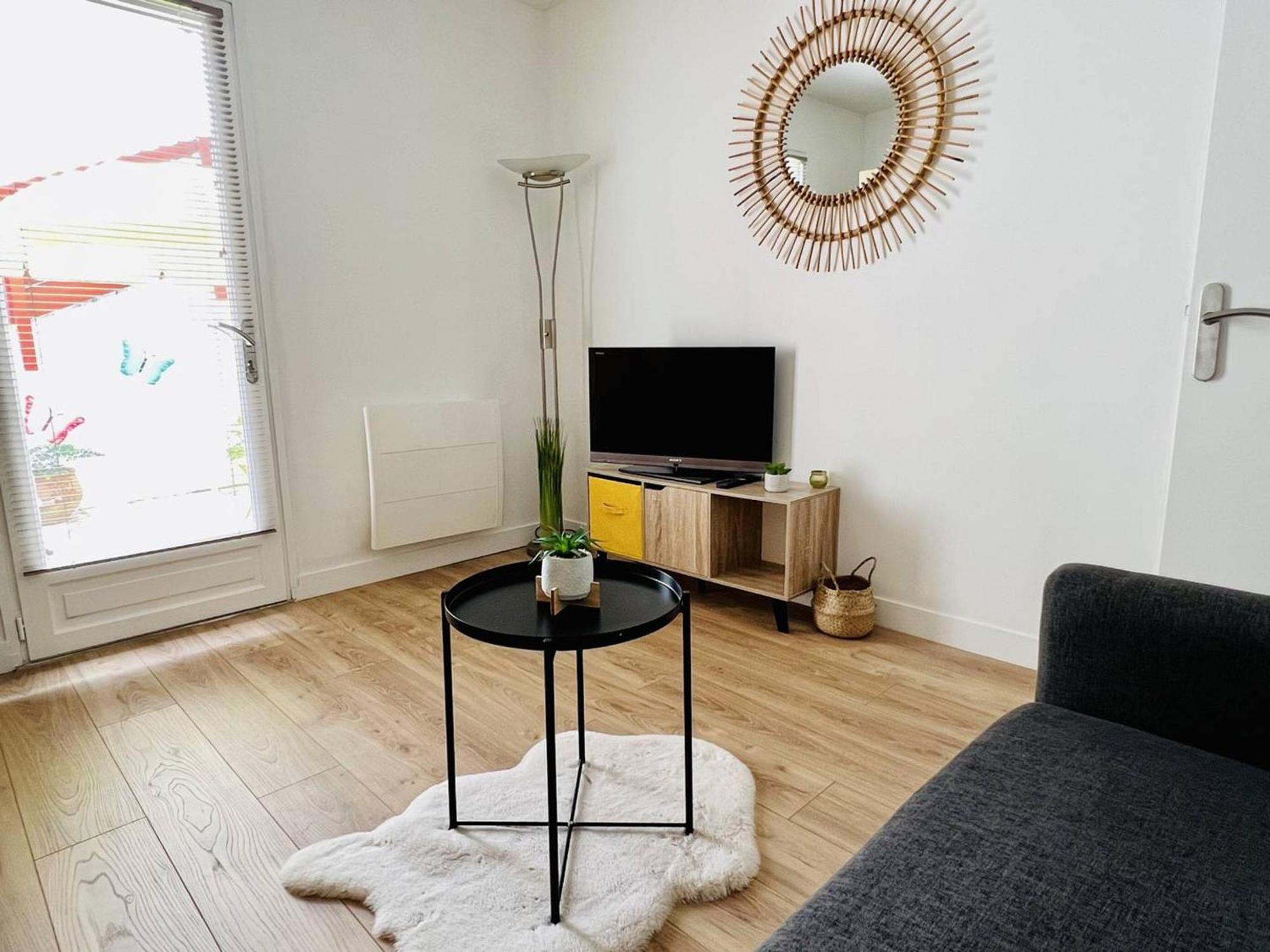 T1 Bis A Bidart, 2 Pers, 900m Plage, Terrasse Et Spa, Quartier Calme - Fr-1-495-137 Appartement Bidart