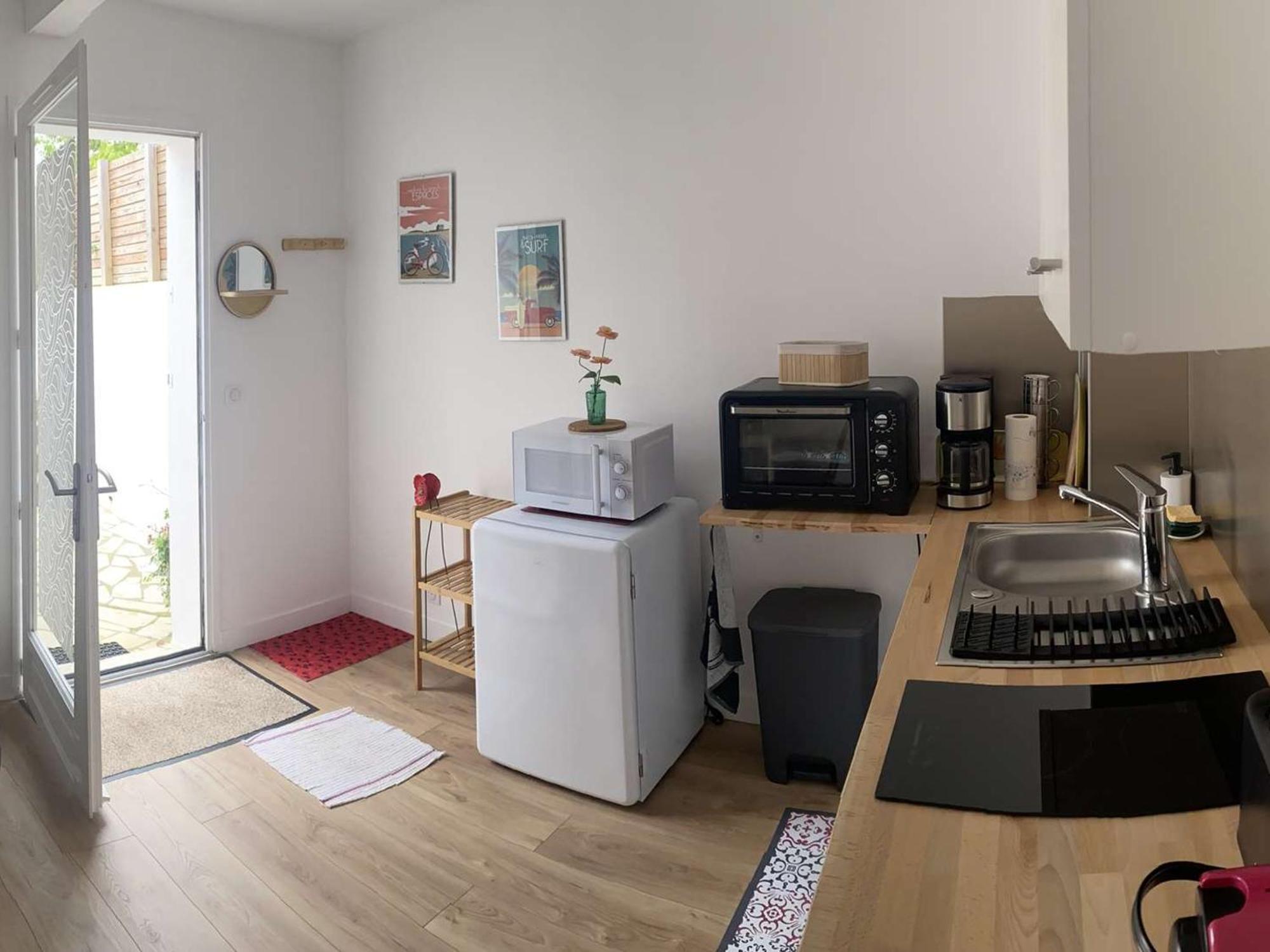 T1 Bis A Bidart, 2 Pers, 900m Plage, Terrasse Et Spa, Quartier Calme - Fr-1-495-137 *